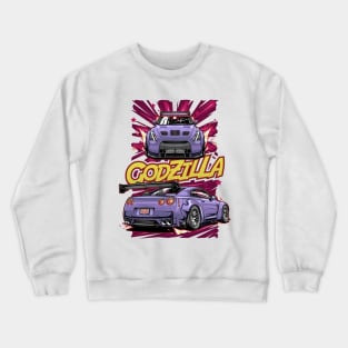 Nissan GTR GodZilla Crewneck Sweatshirt